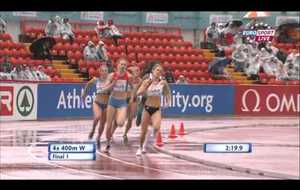 Lénora 2e relayeuse du 4x400m français (Europe par équipes de Gateshead) - 23 juin 2013