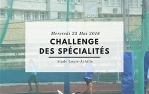 Challenge des spécialités 4ème Tour