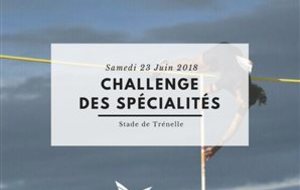 Challenge des spécialités 5ème Tour