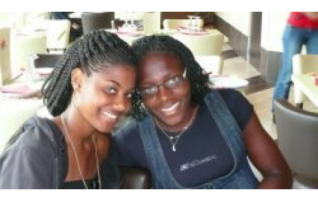 Audilia et Coralie en stage national