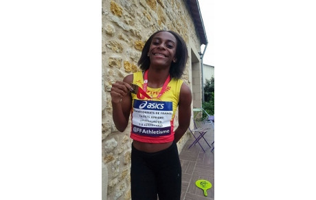  Eléane en bronze, première médaille pour la Martinique
