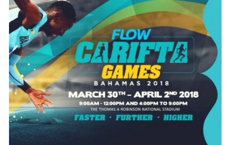 47ème Carifta Games au Bahamas avec Auriane et Ketty 